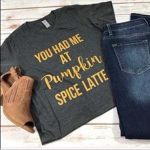 4 Pack: Pumpkin Spice Latte Graphic Tee